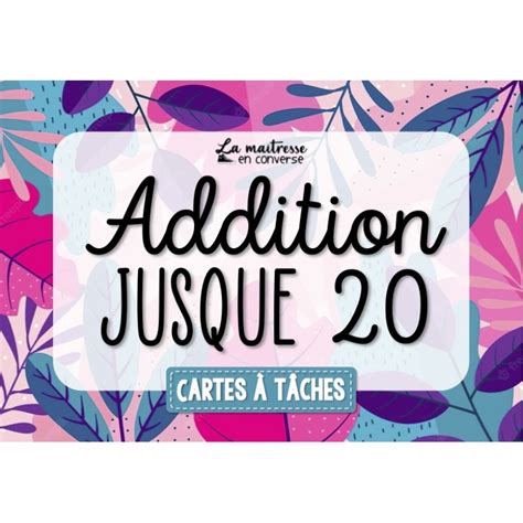 L Addition Jusque Cartes T Ches