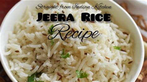 Jeera Rice Cumin Rice Full Recipe Straight From Indian Kitchen