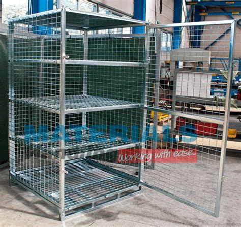 Cage Trolleys Secure Storage - Materials Handling