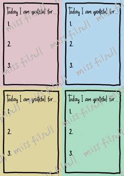 Gratitude Cards and Poster by Miss Filsell | Teachers Pay Teachers