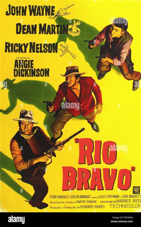 Rio bravo movie poster hi-res stock photography and images - Alamy