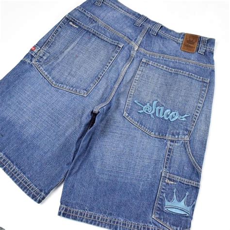 Jnco Jorts Vintage S Jnco Embroidered Jorts Depop