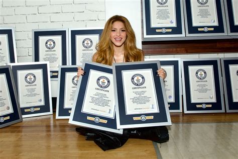 Shakira Breaks Guinness World Records With Music Sessions Vol