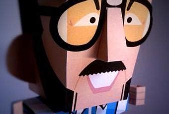 Paper Toy Terry Richardson By Philtoys Voir