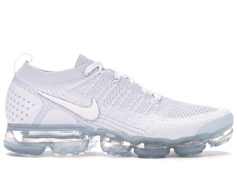 Nike Air Vapormax Flyknit White Pure Platinum Greenutility