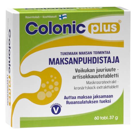 Colonic Plus Maksanpuhdistaja 60 Tablettia Apteekkituotteet Fi