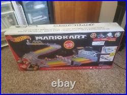 Car Track Set New Hot Wheels Mario Kart Rainbow Road King Boo Raceway Race Track Set Fast