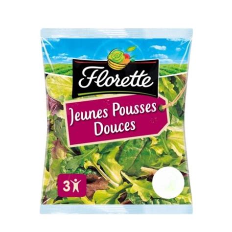 Salade Jeunes Pousses Douces Florette Le Sachet De G Prix Carrefour