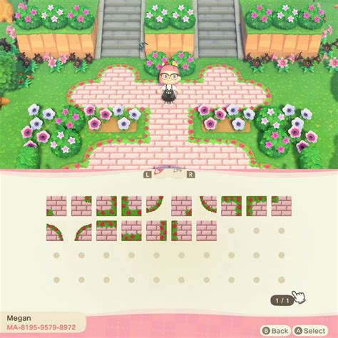 I Wanted A Cute Brick Path With A Floral Border So I Made One My 1st