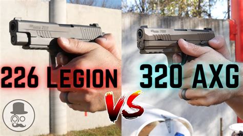 Sig Sauer P226 Legion Vs P320 Axg Scorpion Battle Of Hammer Strikers