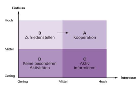 Projektidee Projekt Zielen Stakeholder Management Pflegen