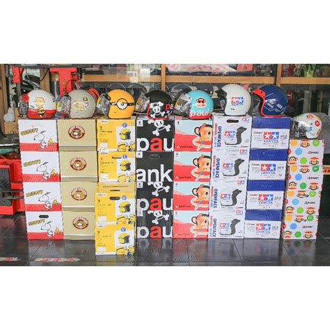 หมวกกนนอค Honda H2C ครบรอบ 10 ป ลาย Hot Wheels Snoopy Astro Boy SNOOPY PUAL FRANK