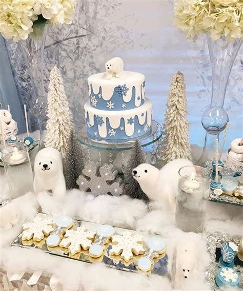 20 Creative Ideas For A Winter Wonderland Baby Shower Winter