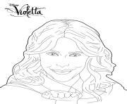 Coloriage Logo De Violetta Jecolorie