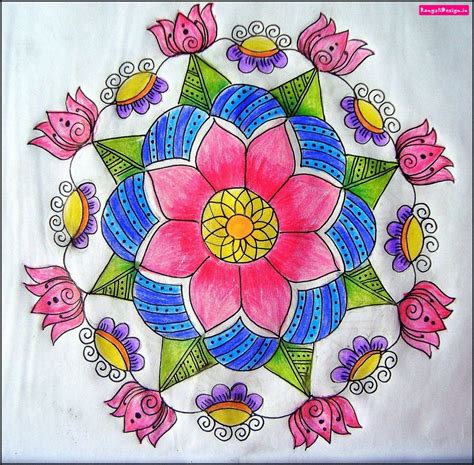 Rangoli Drawing at GetDrawings | Free download