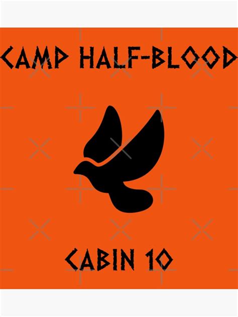 Cabin 10 Aphrodite Camp Half Blood Poster For Sale By NettlesCampHalf