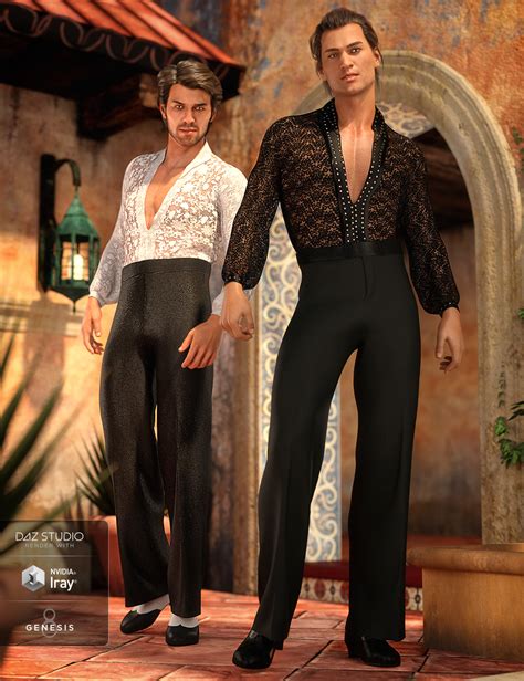 Dforce Latin Dancer Outfit Textures Daz D