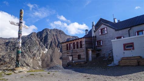 Schutzh Tte Sch Ne Aussicht Tztaler Alpen