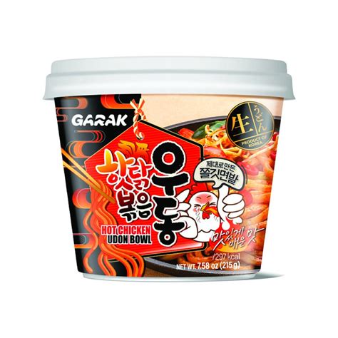 GARAK Hot Chicken Flavor Udon Bowl G X Bowls H C Foods
