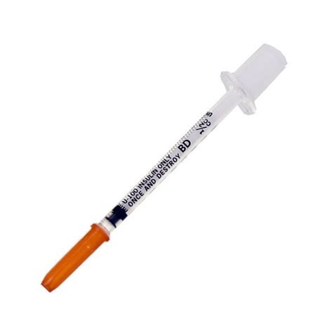 Bd Ultra Fine Ii Insulin Syringe Short Needles G X Mm Ml G X