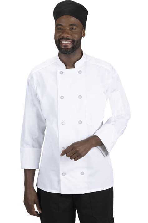 Classic Chef Coat 10 Buttons Edwards Garment