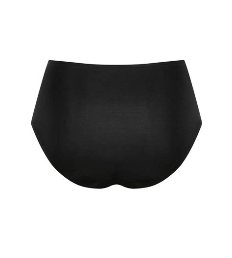 Slip Sloggi Zéro One Midi noir Lingerie Sipp