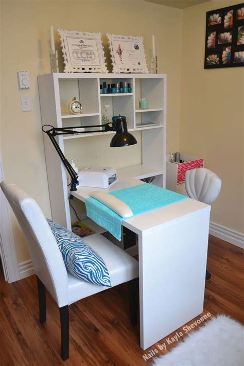 Home Nail Salon Set Up Ideas Nail Technician Room Nail Room Nail