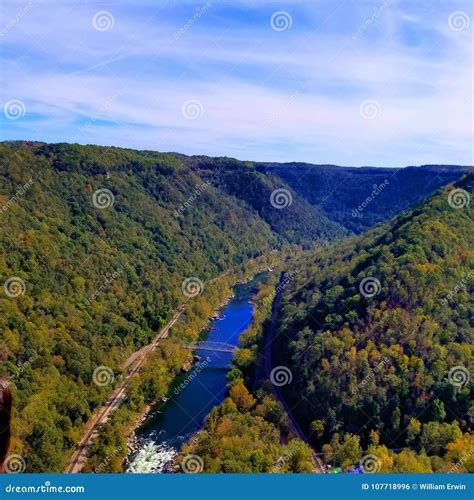 Bridge Day, New River Gorge Stock Photo - Image of gorge, bridge: 107718996