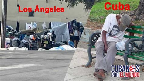 Dictadura Cubana Utiliza Fotos De Indigentes En Los Ángeles Para Decir