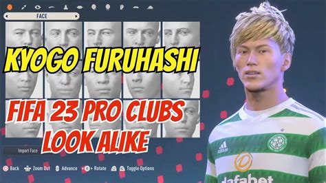 Kyogo Furuhashi Celtic Fifa Pro Clubs Look Alike Youtube