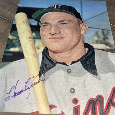 Harmon Killebrew Autographed Signed Magazine Photo Dated On Back 11 64