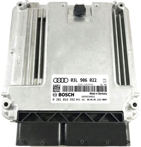 KOMPUTER ECU AUDI A4 2 0 CAGC 03L906022 0281014592 03L906022 0281014592