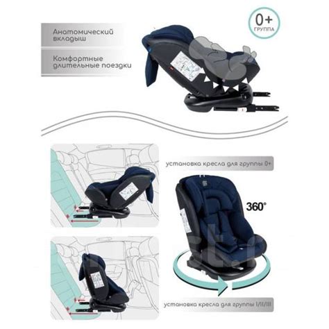 Автокресло детское AmaroBaby Brilliant Isofix класс D, группа 0+/1/2/3 ...