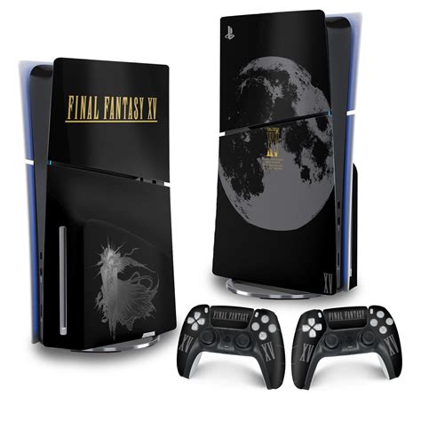 Skin PS5 Slim Vertical Final Fantasy XV Bundle Pop Arte Skins