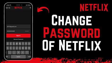 How To Change Password Of Netflix YouTube