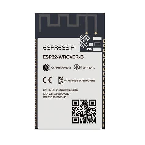 Espressif Esp Wrover B M Mbit Flash Wifi Bluetooth Module Zbotic