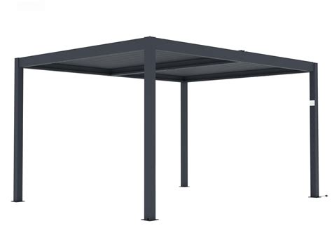 Pergola Autoportante Lectrique Aluminium Lames Orientables M