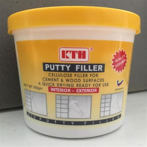 500gm Putty Filler Wood Filler Cement Filler Filler Kayu