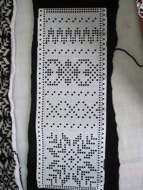 жаккарды Yandex Disk Punch cards Machine knitting Christmas knitting