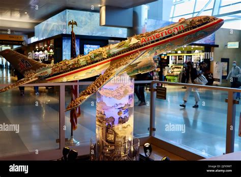 American Airlines Terminal At Jfk Airport Stock Photo Alamy