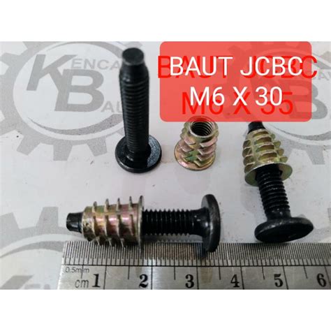 Jual BAUT JCBC M6 X 30 MUR NANAS OD DIPAN MEBEL LIGNA KNOCKDOWN