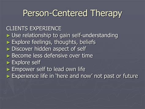 Ppt Person Centered Therapy Powerpoint Presentation Id301380