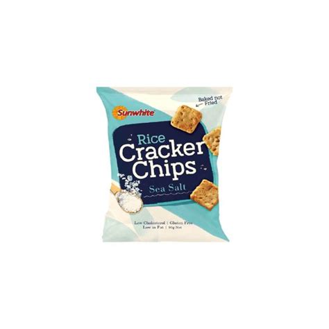 Sunwhite Sea Salt Flavoured Rice Cracker Chips Grandiose Ae