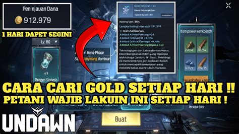 WAJIB TONTON CARA CARI GOLD RATUSAN RIBU SETIAP HARI NYA DI UNDAWN