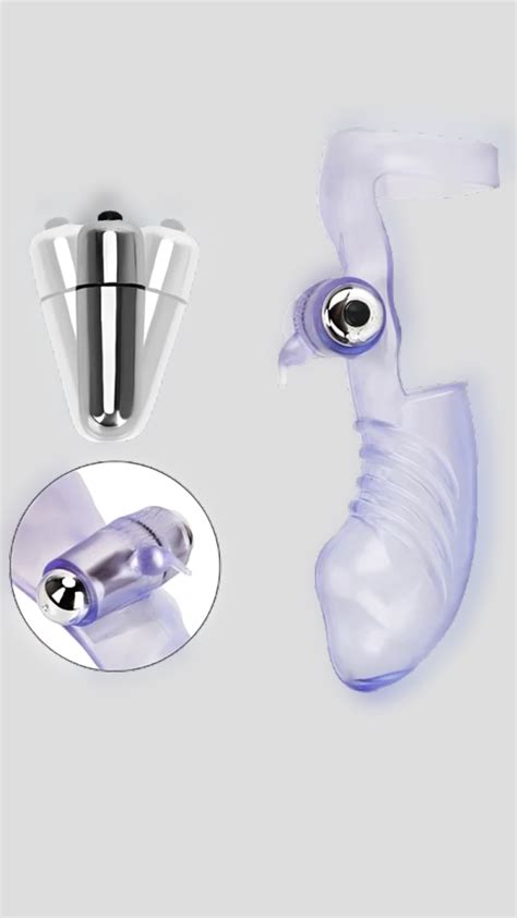 Consolador Dedo Vibrador Uva Salvaje Sex Shop