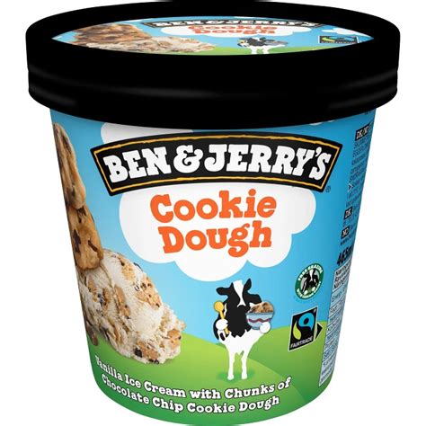 Glass Cookie Dough 465ml Ben And Jerrys Handla Mat Online Från Din