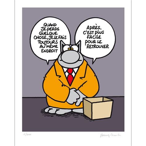 S Rigraphie Le Chat De Geluck Un De Perdu S Rigraphies