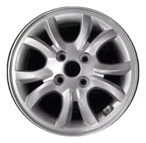 Llantas 14 100 Chevrolet Spark Aleacion 5 Rayos 95217976 Color Gris