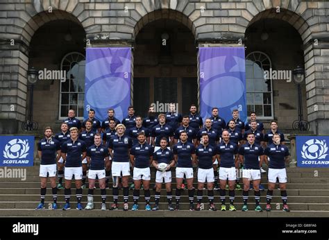 Rugby Union Scotland World Cup Squad Announcement Edinburgh