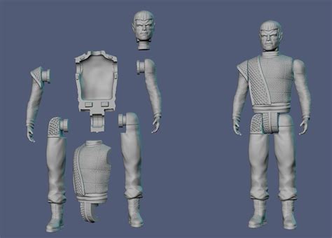 Valdore Romulan Star Trek Brian Thompson 3D model 3D printable | CGTrader